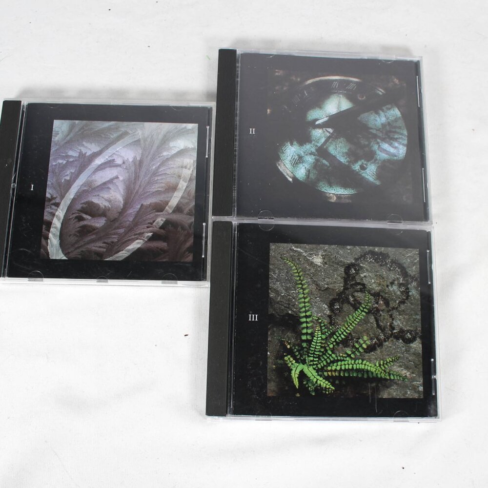 Vintage 1990s Led Zeppelin I, II, III CD Jewel Cases w/ Original Artwork – No CD